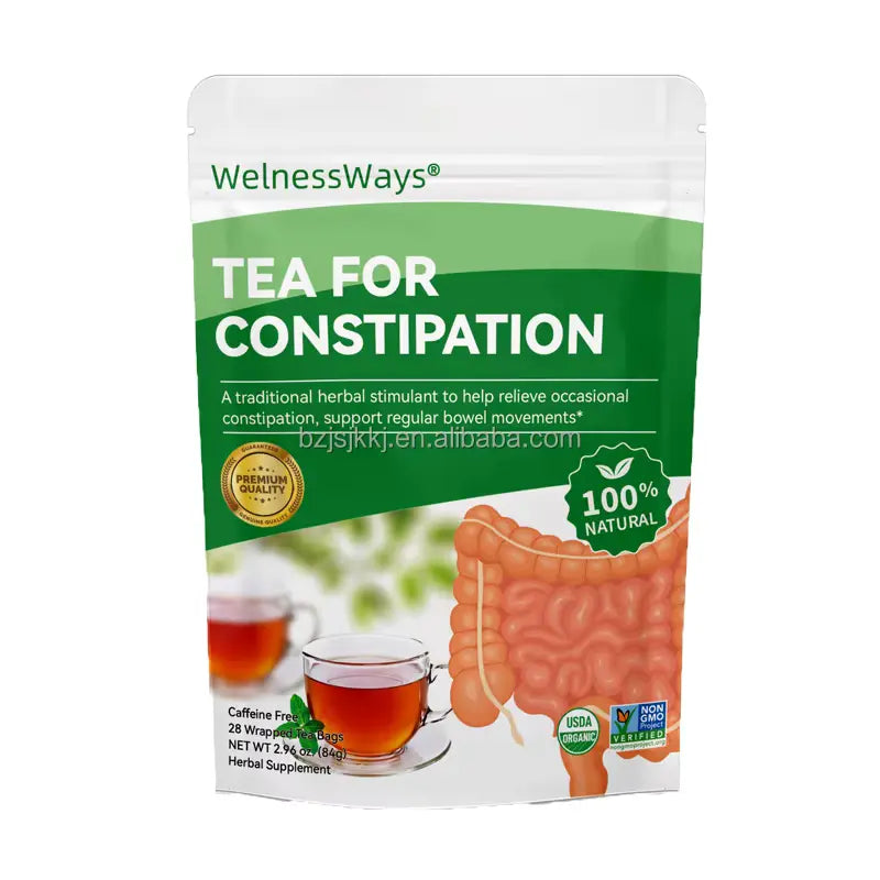 الشاي WellnessWays لتنظيم التخطيط والتخلص من الكثير والانتفاخ